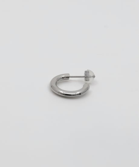 Shadow hoop pierce / Platinum
