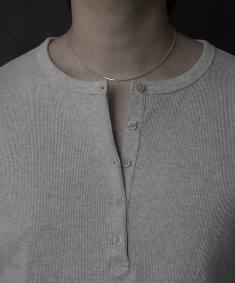 Snake chain necklace / Silver