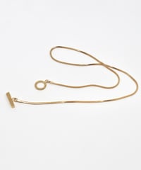 Snake chain necklace / Gold