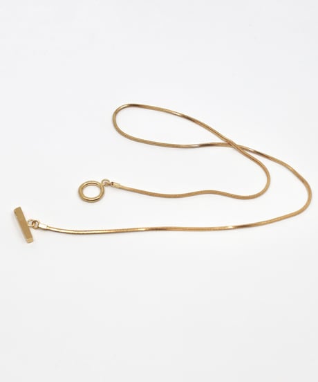 Snake chain necklace / Gold