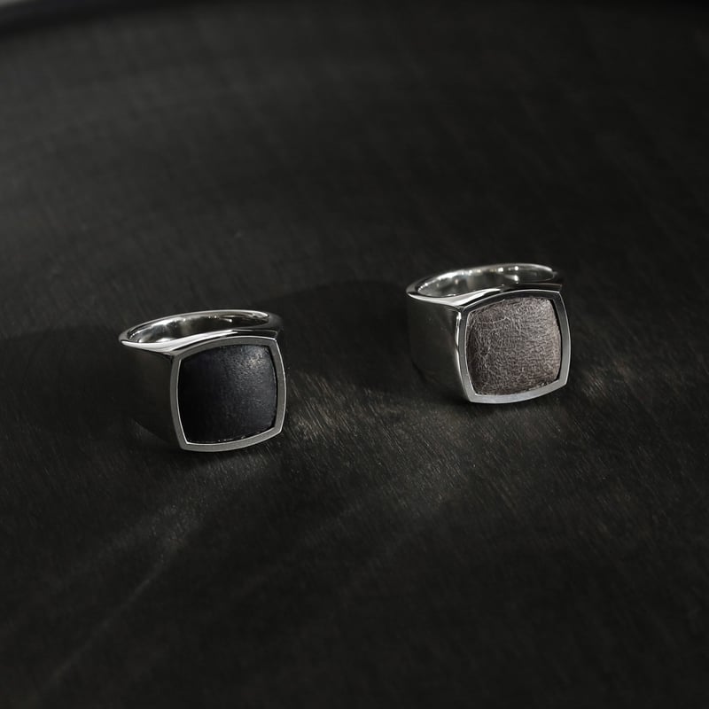 PRY シュウト　Stannum Leather Ring 001 リング PRY シュウト Stannum Leather Ring 001 リング｜アクセサリー PRY