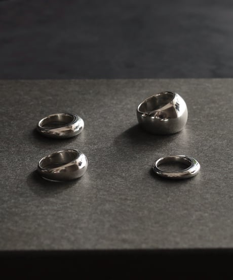 Moon ring 02 / Silver