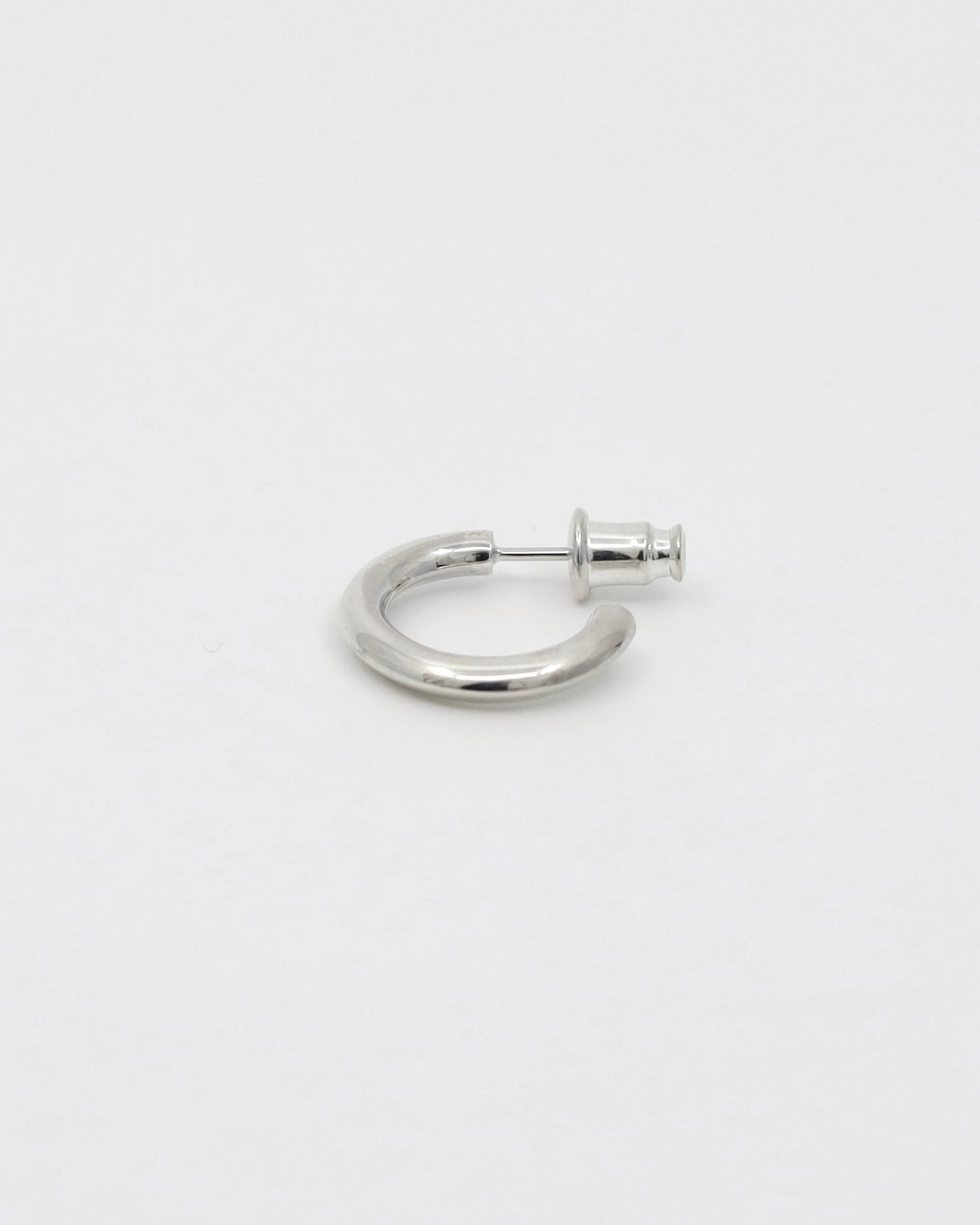 Shadow hoop pierce / Silver | stlll
