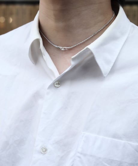 Warp chain necklace