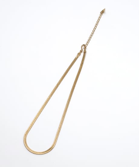 Abyss herringbone necklace / Gold