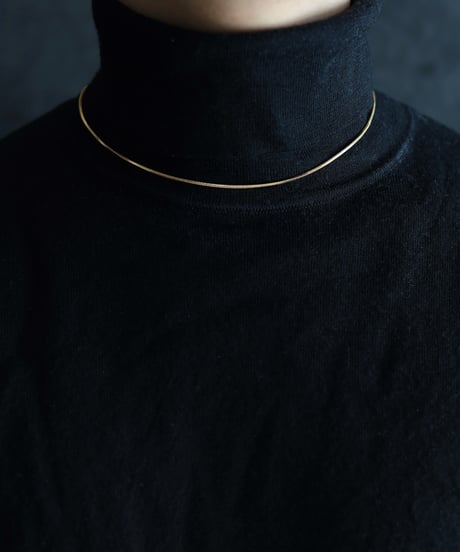 Snake chain necklace / Gold