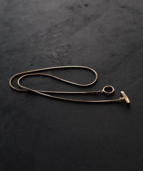 Snake chain necklace / Gold