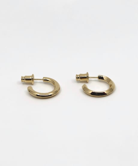 Shadow hoop pierce / Gold