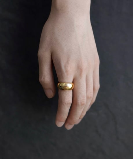 Moon ring 01 / Gold
