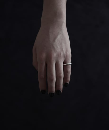 Moon ring 03 / Silver