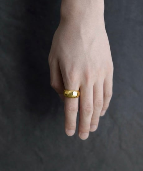 Moon ring 01 / Gold