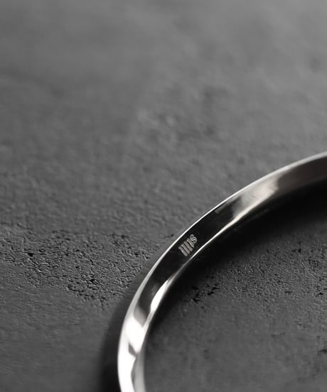 Shadow bangle / Silver