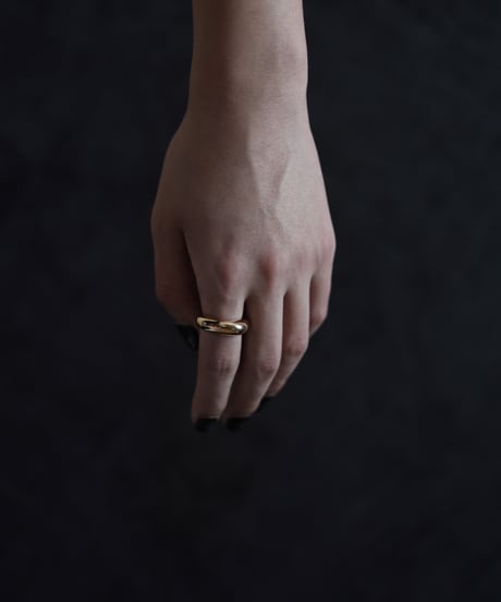 Moon ring 02 / Gold