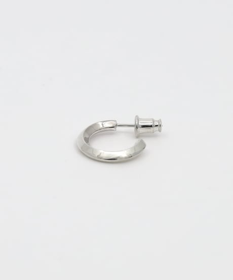 Shadow hoop pierce / Silver