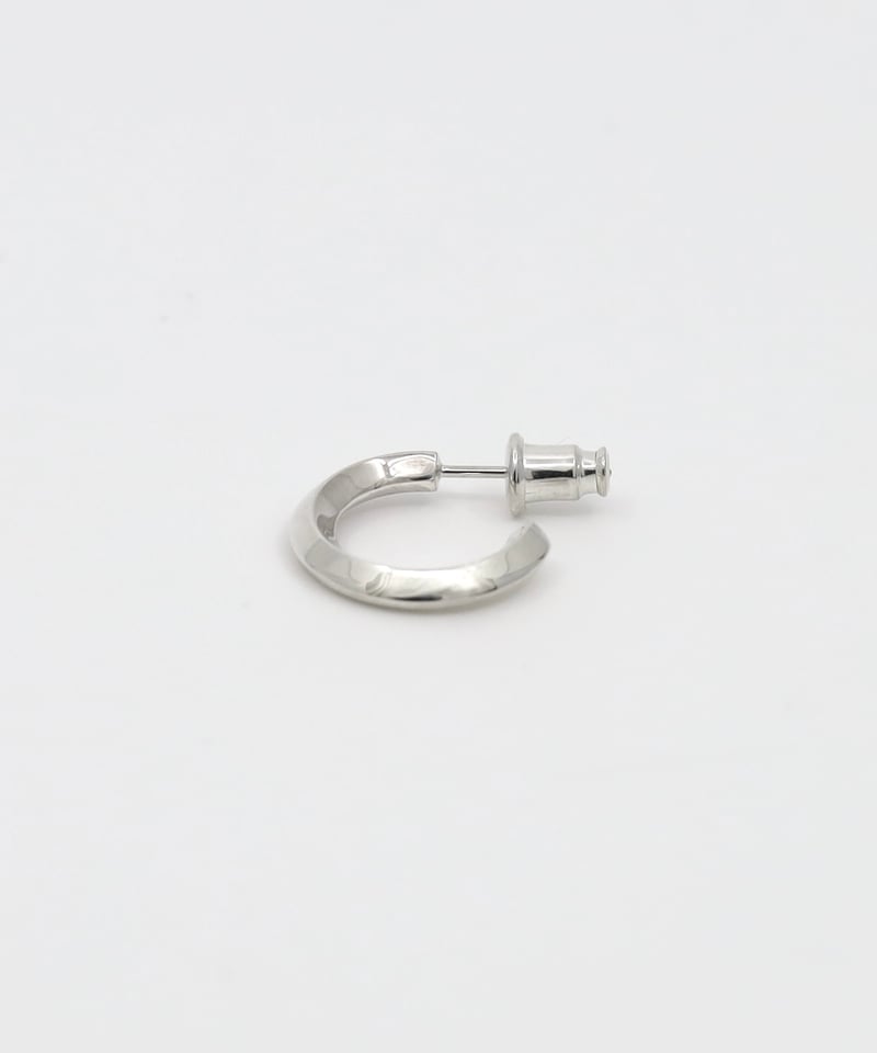 Shadow hoop pierce / Silver | stlll