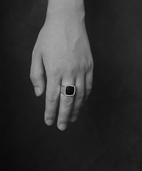 Dusk leather ring 01