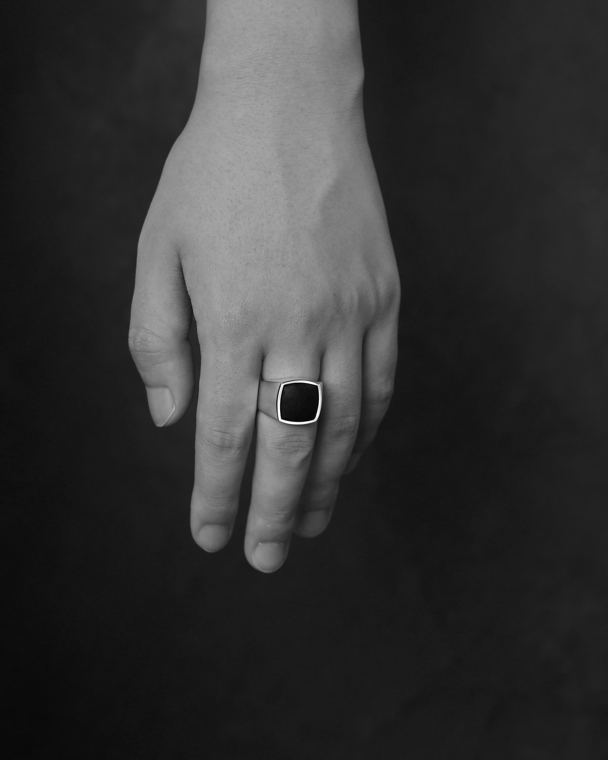 Dusk leather ring 01 | stlll