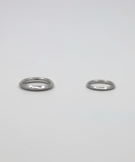 Shadow ring 01 / Platinum