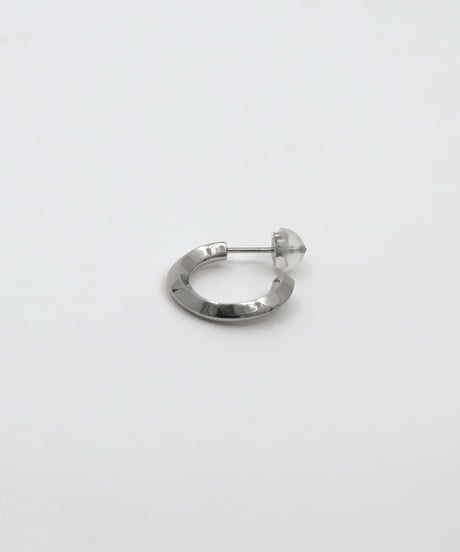 Shadow hoop pierce / Platinum