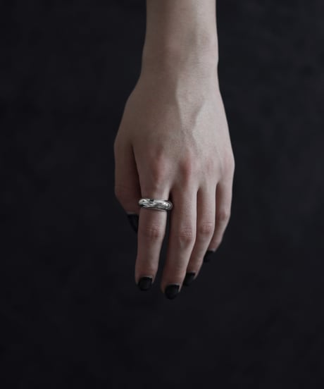 Moon ring 02 / Silver