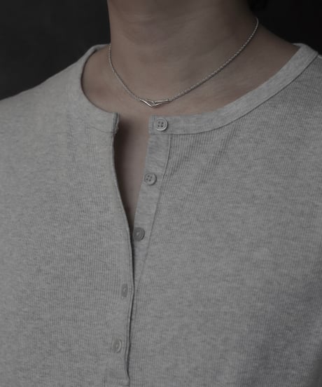 Warp chain necklace
