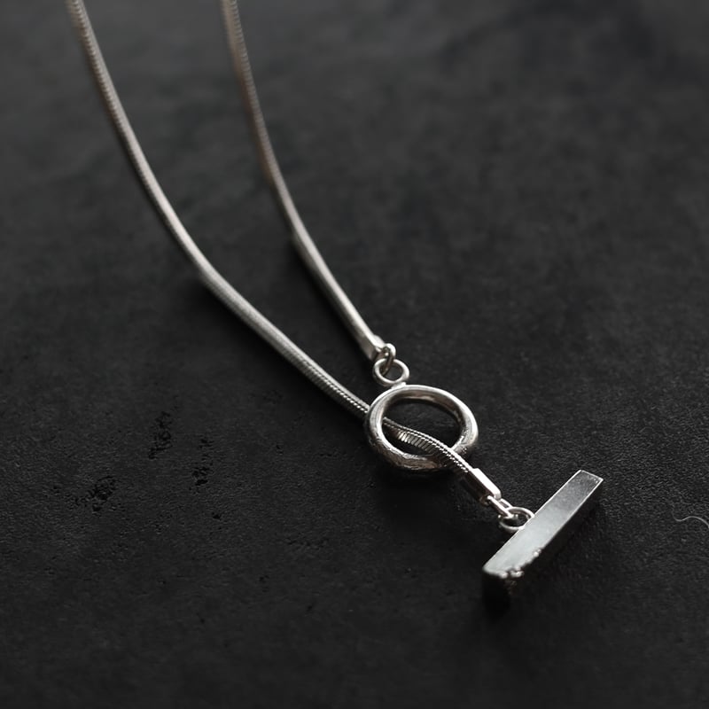 leeENoir■Flow Initial Necklace (snake chain) ネックレス Flow Initial Necklace (snake chain) | ファッション通販サイト