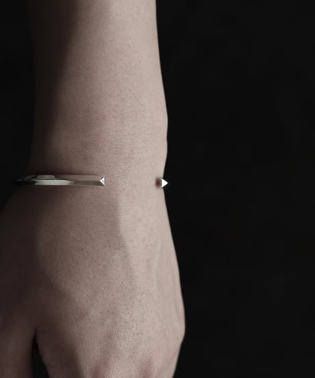 Shadow bangle / Silver