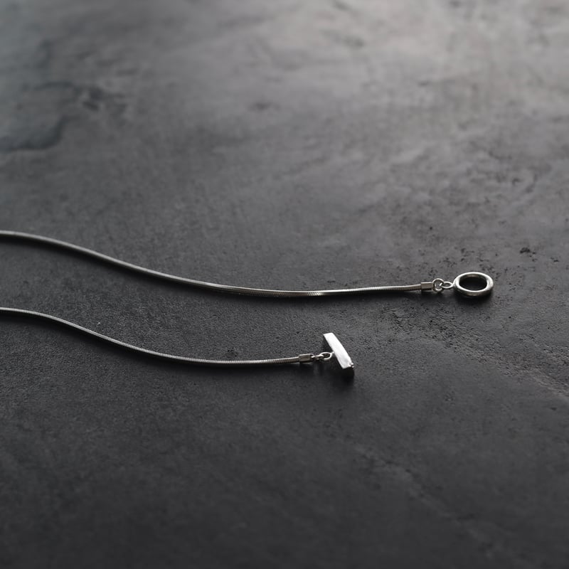 Stlll スネークチェーンネックレス（シルバー） Snake