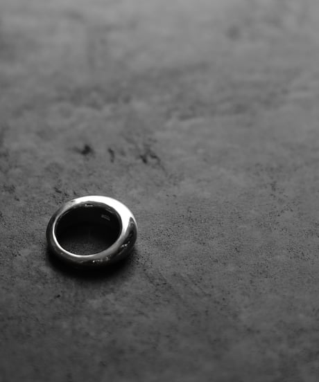 Moon ring 02 / Silver