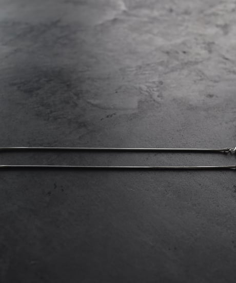 Snake chain necklace / Silver