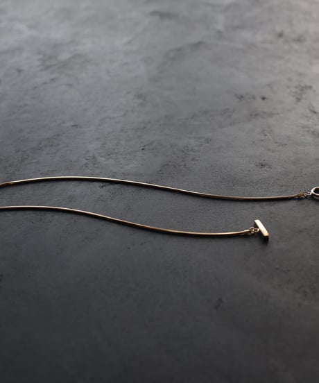 Snake chain necklace / Gold