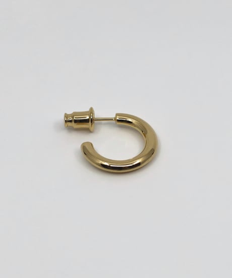 Shadow hoop pierce / Gold