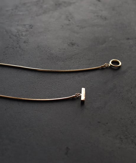 Snake chain necklace / Gold