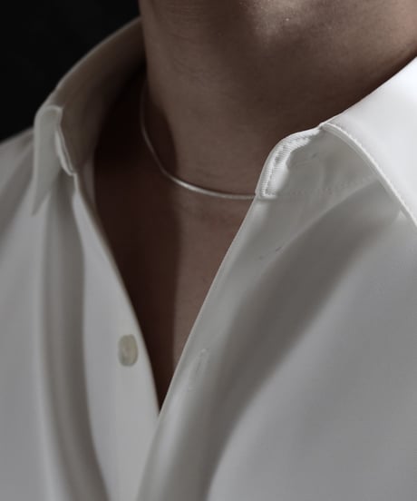 Snake chain necklace / Silver