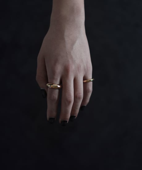 Moon ring 03 / Gold