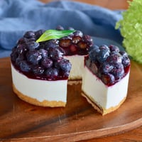 [夏季限定]ブルーベリーレアチーズケーキ＜５号＞