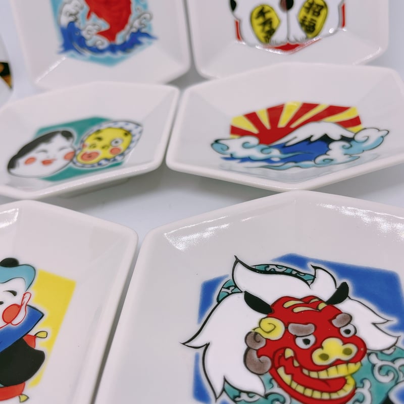 九谷焼の小皿6枚 【公式通販】