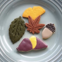 紅葉クッキーキット(綺麗に型抜きするコツ付き)