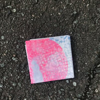 紳士ハンカチ　ばらばらプリント 　S