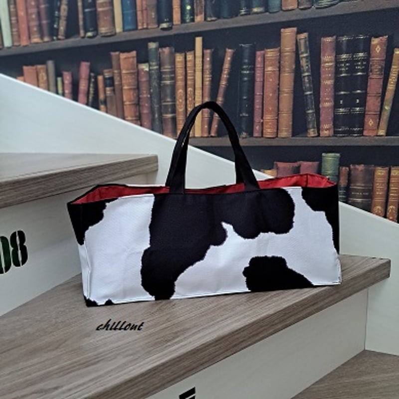 牛柄】トートバッグ：cow【0764】 | chillout