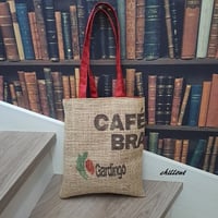 【sale】Coffee Hemp Bag：トートバッグ：CAFE【0782】