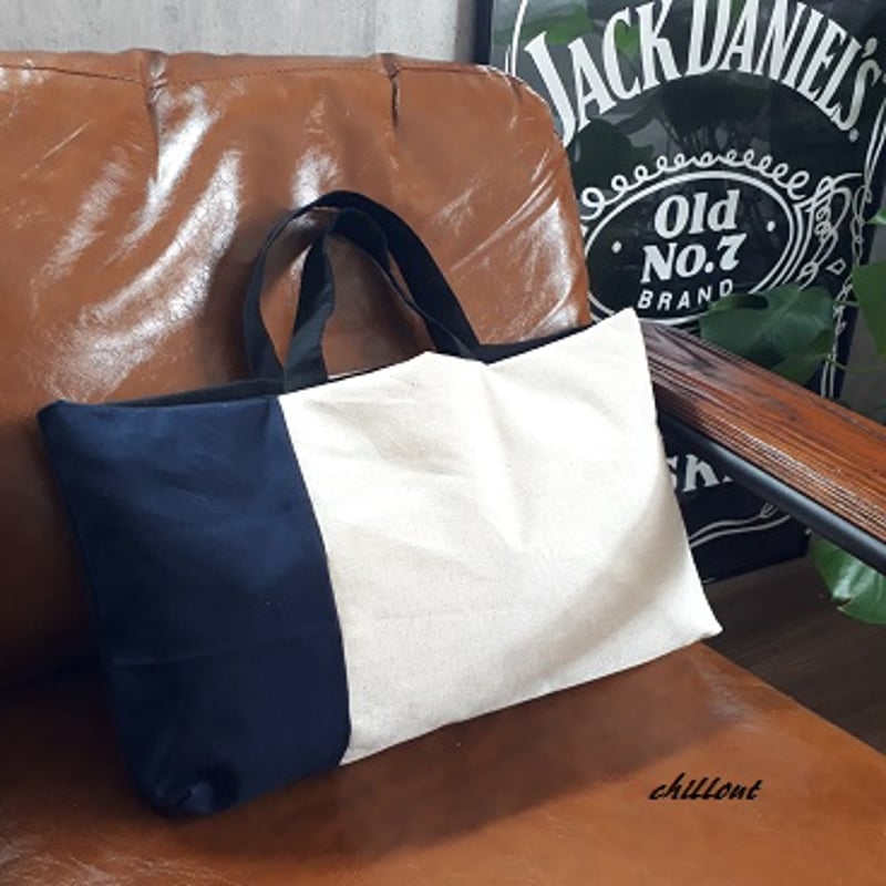 アットイーズマリーナ トートバッグネイビー アットイーズマリーナ