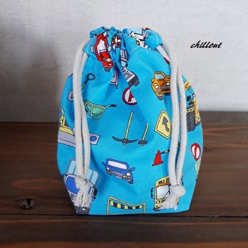 入園入学セット デニム×ヒッコリーストライプ ハンドメイド さらぴ