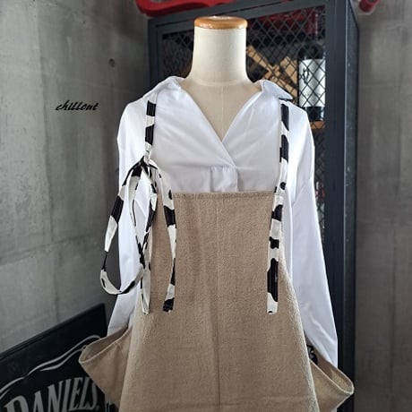 Le comptoir リネンエプロン つづりさ Le comptoir リネンエプロン