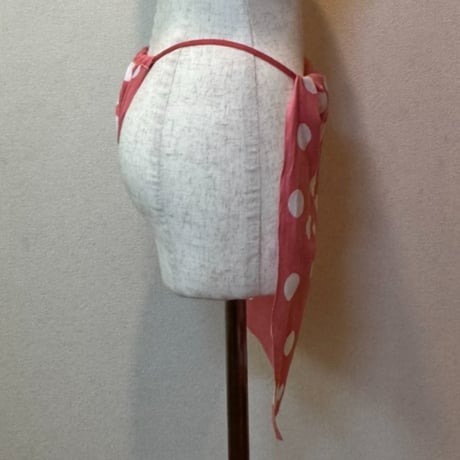水玉 桃色ピンク 越中ふんどし