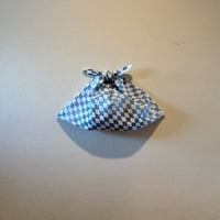手ぬぐい【ダイヤ柄】雪解けで作った あずま袋