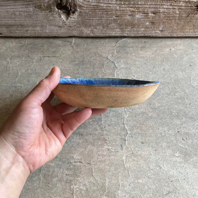 和陶器 益子焼 青釉たまご鉢（中） | MatsuBokkuri