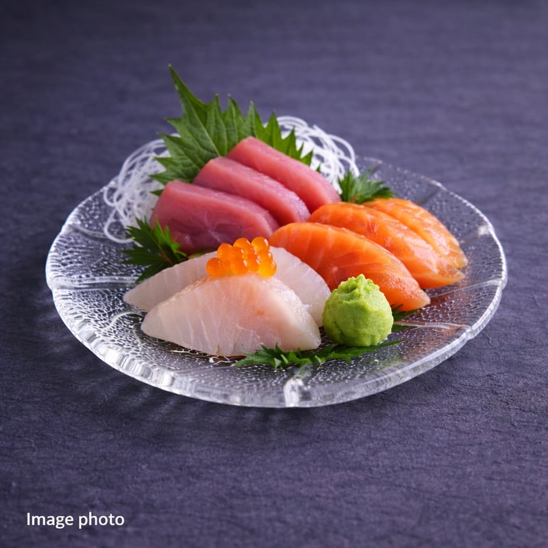 和硝子 八拡銘々皿 | MatsuBokkuri