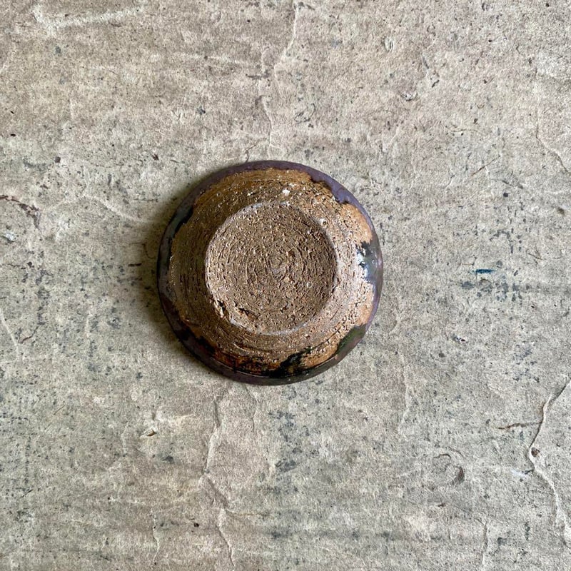 益子焼 古賀賢二 灰釉豆皿 | MatsuBokkuri