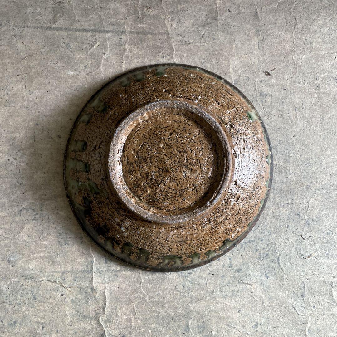 益子焼 古賀賢二 灰釉6寸深皿 | MatsuBokkuri